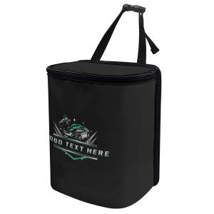 Trash Bin W/ Logo