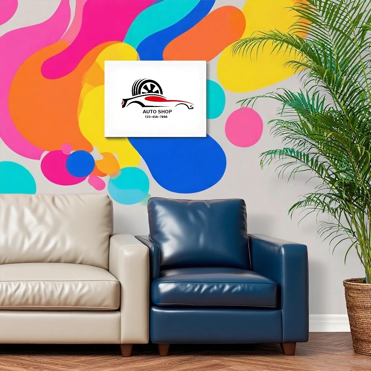 Decorative Horizontal Canvas Print