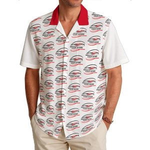 Men's Hawaiian Shirt With Pocket