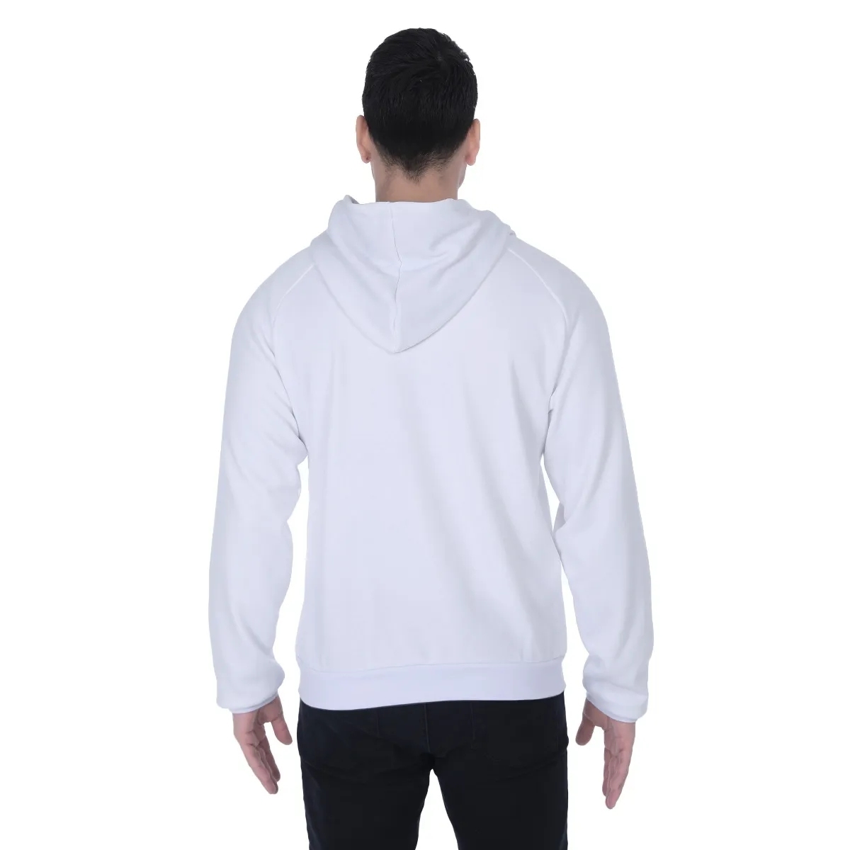 Men's Heavy Fleece Hoodie With Pocket - Image 3