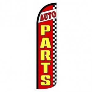 Auto Parts Feather Flag