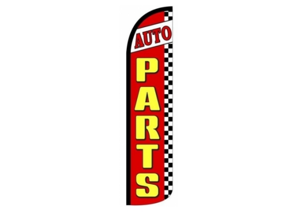 Auto Parts Feather Flag