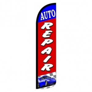 Auto Repair Feather Flag