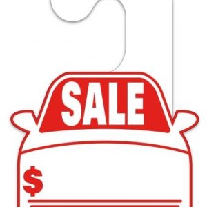 Car Shaped Hang Tags - SALE (Qty. 50) (Copy)