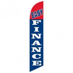 Easy Finance Feather Flag
