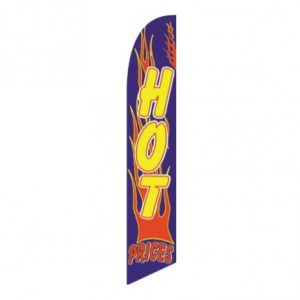 Hot Prices Feather Flag