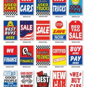 Jumbo Under The Hood Signs