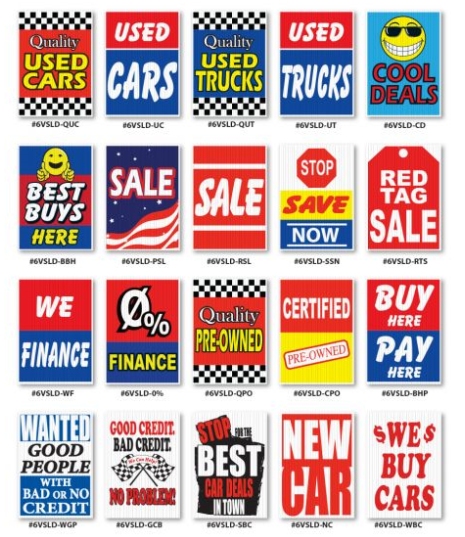 Jumbo Under The Hood Signs