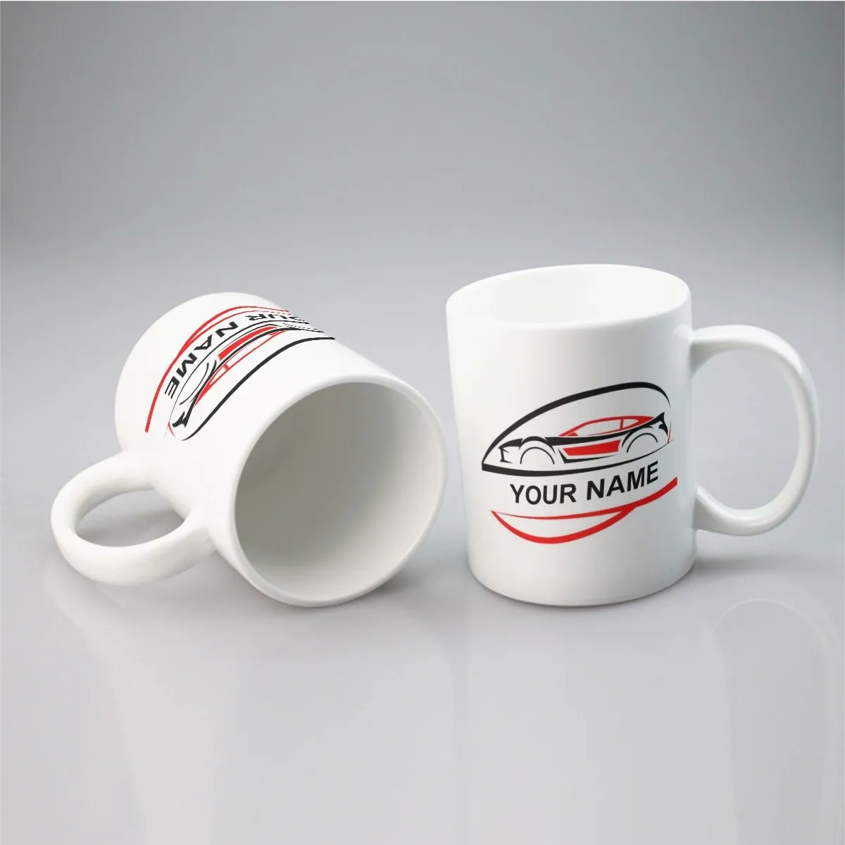 Ceramic Drinking Mugs (4 PCS)