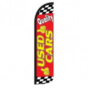 Quality Used Cars Feather Flag