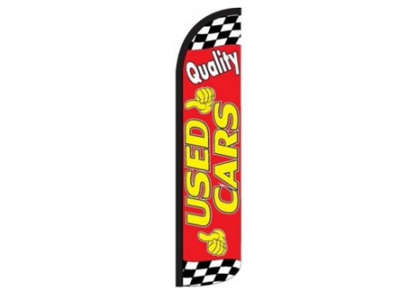 Quality Used Cars Feather Flag