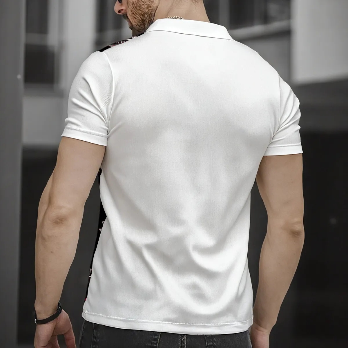 Men's Short Sleeve Polo Shirt - Image 2