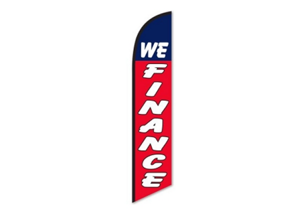 We Finance Feather Flag