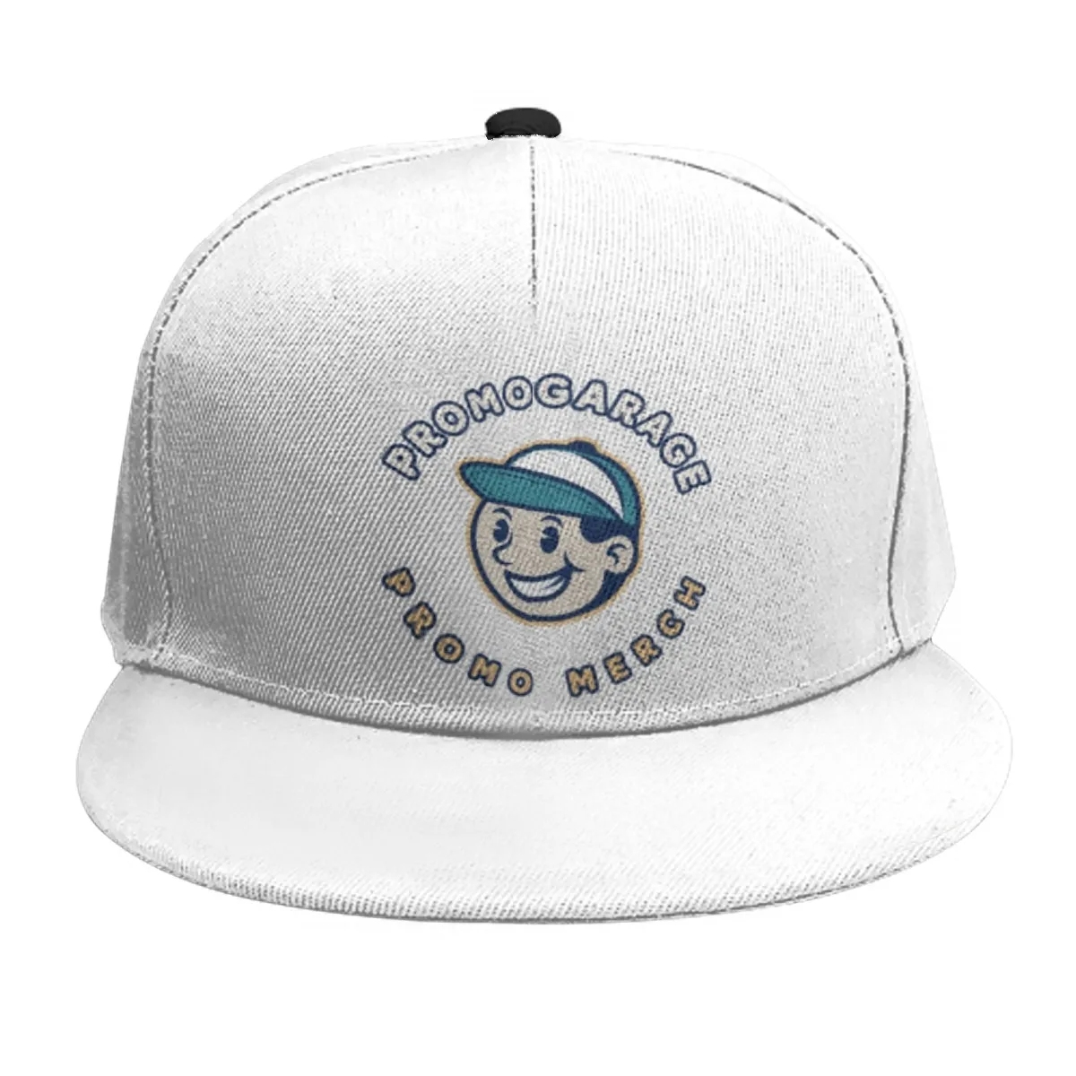 Baseball Cap With Flat Brim - Image 2