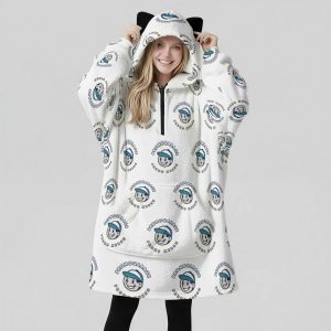 Women's Fleece Oversized Hoodie Blanket