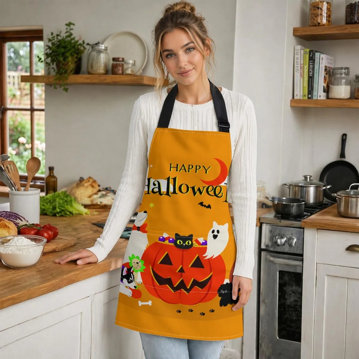 Halloween Design Apron