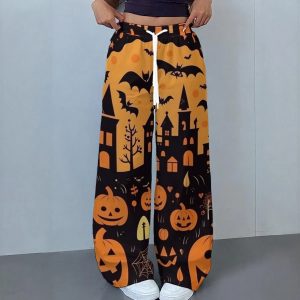 Women's Halloween Casual Pants