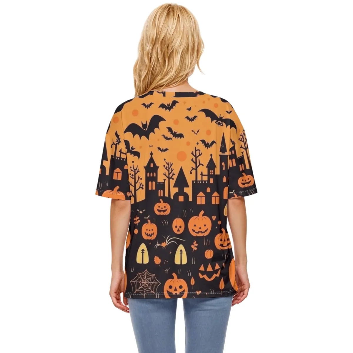 Oversize Halloween T-Shirt For Women - Image 2