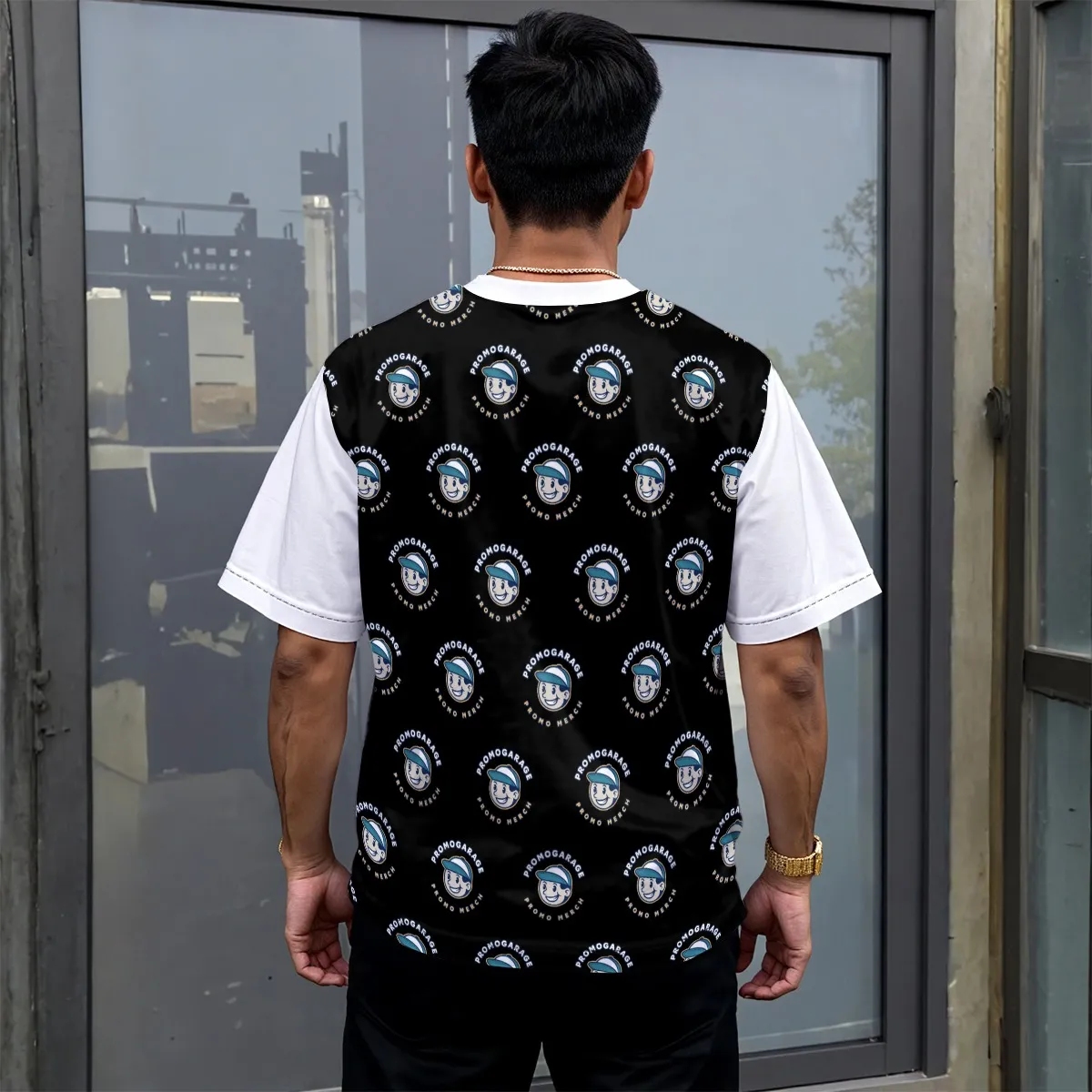 Drop Shoulder T-Shirt For Men - Image 2