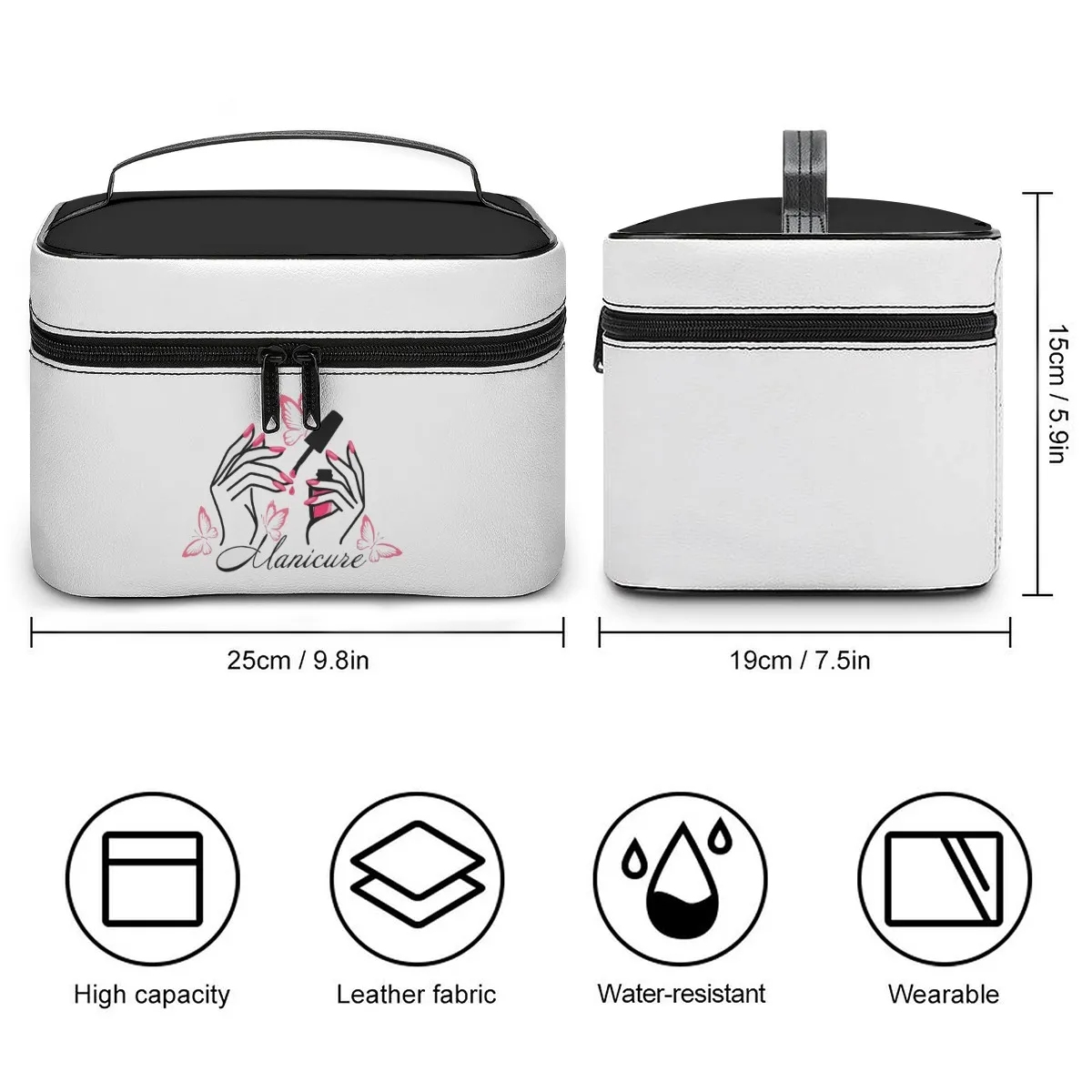 Large Capacity Toiletry Organizer Bag - Image 3