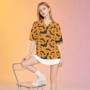 Unisex V-Neck Halloween T-Shirt