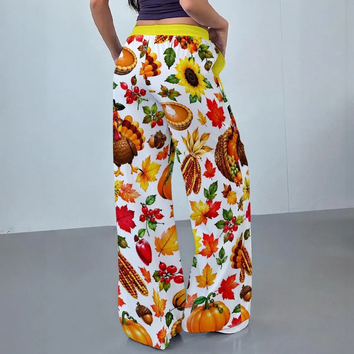 Casual Pants For Women - Thanksgiving - Image 2